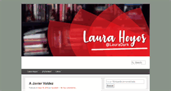Desktop Screenshot of laurahoyos.com