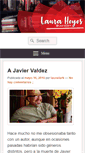 Mobile Screenshot of laurahoyos.com